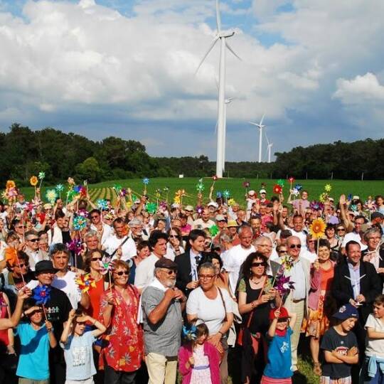 Inauguration Parc éolien de Bégawatts