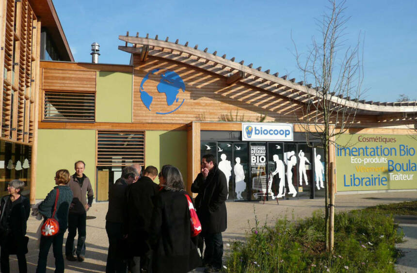Entrée magasin Biocoop Le Mantois - Epône
