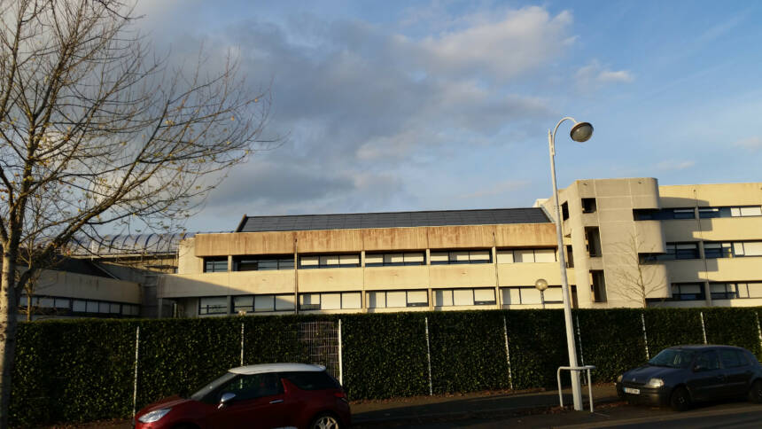 Insertion paysagère- installation PV- Lycée Vaucanson- sans arbre
