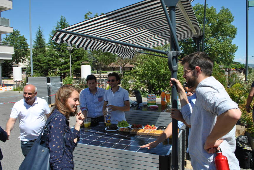 Advivo Solaire - Les partenaires du projet réunis à Vienne en 2017