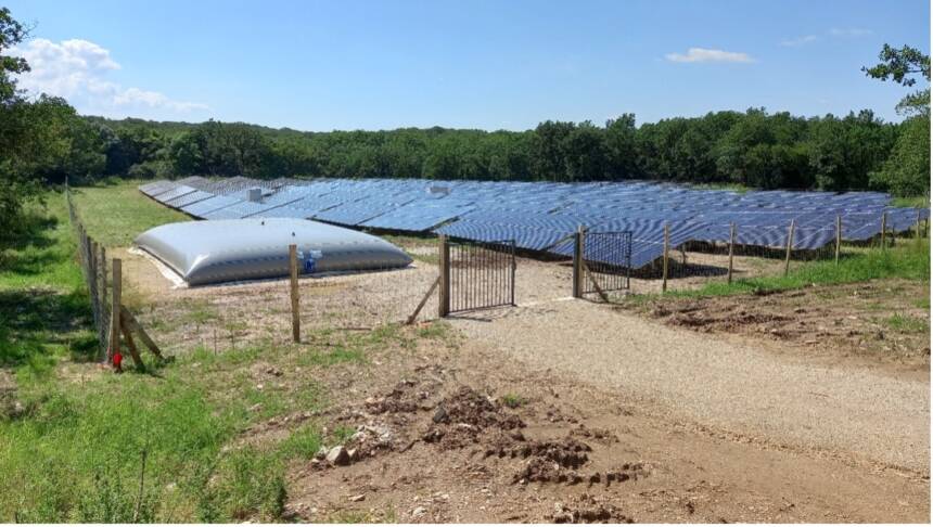 parc au sol de St Antonin