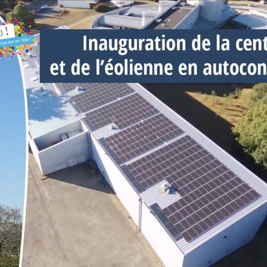 Inauguration énergie citoyenne à la Chantrerie avec Energie Partagée