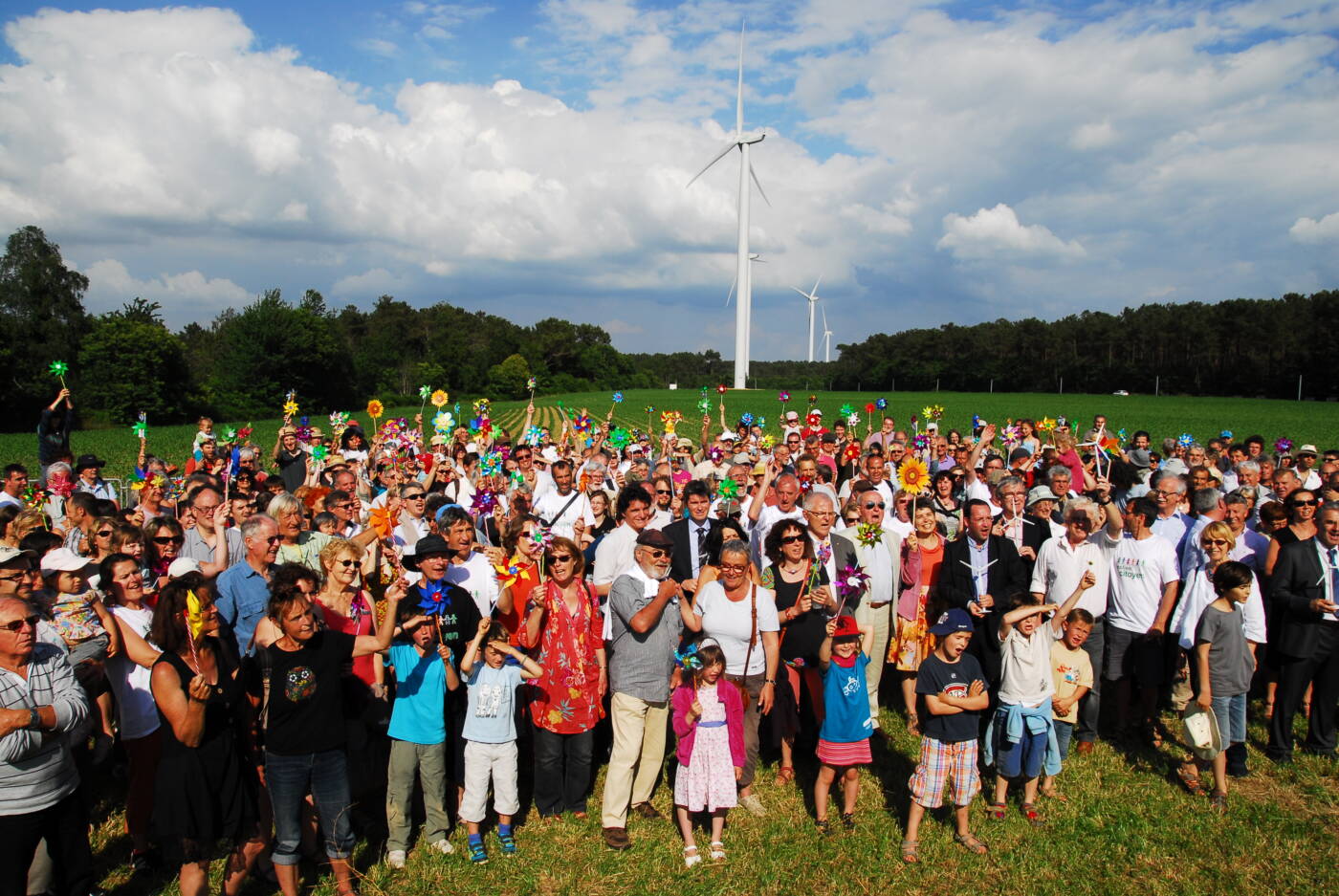 2014:06:14 : Inauguration des eoliennes citoyennes de Beganne