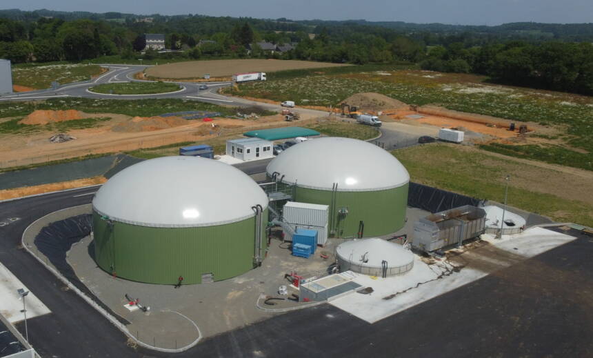Méthaniseur Biogaz des Marches de Bretagne