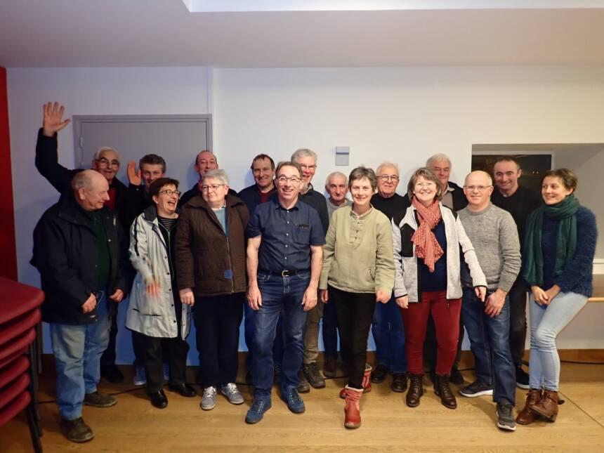 Groupe projet parc eolien Vitre Energie Partagee