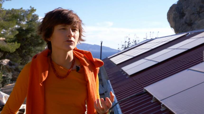 Alice Alessandri d'Energie Partagée PACA présente les projets citoyens de la région