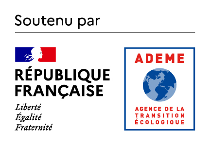 Bloc marque ADEME soutenu par