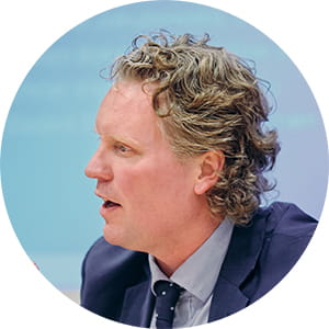 Siward Zomer, président de la coopérative néerlandaise Energie Samen.