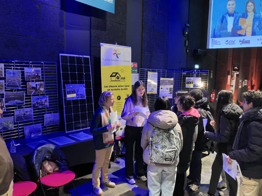 Clara au forum de l'orientation Epinay-sur-Seine