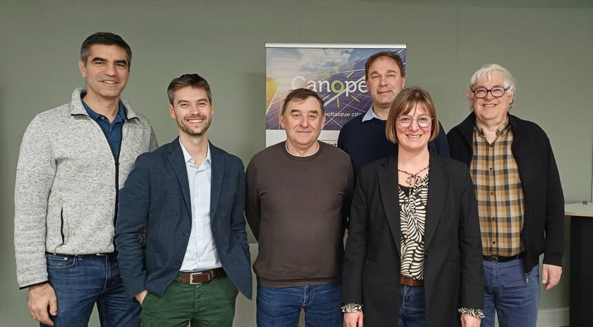 Les représentants des structures actionnaires de Canopée