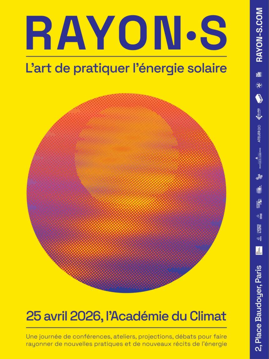 RAYON·S journée sur l'art de pratiquer l'énergie solaire, Paris, 25 avril 2026
