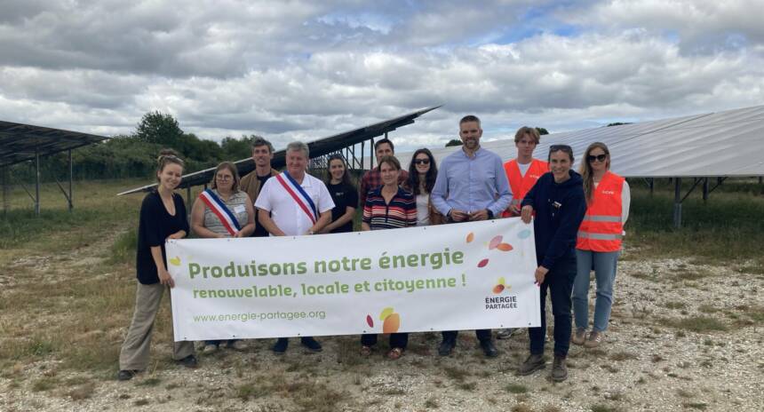inauguration du parc photovoltaïque Bon-Repos-sur-Blavet